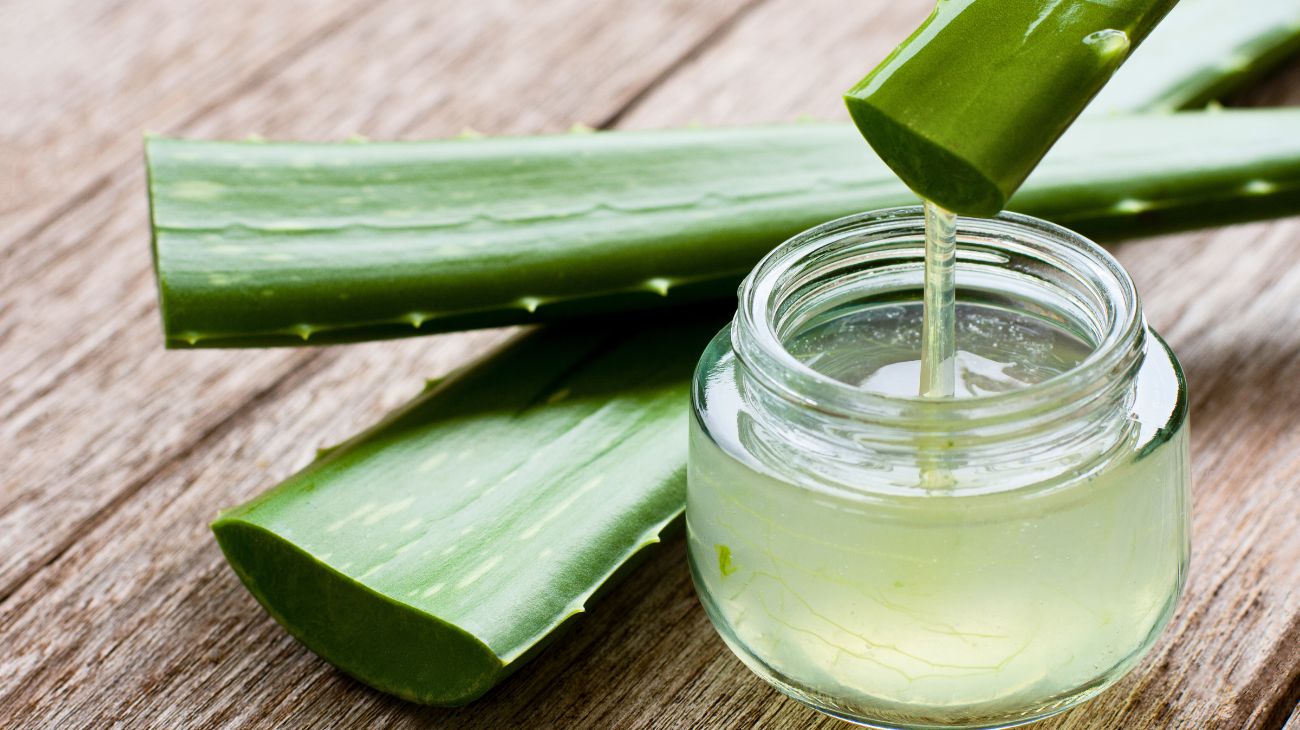 Maschera viso aloe vera