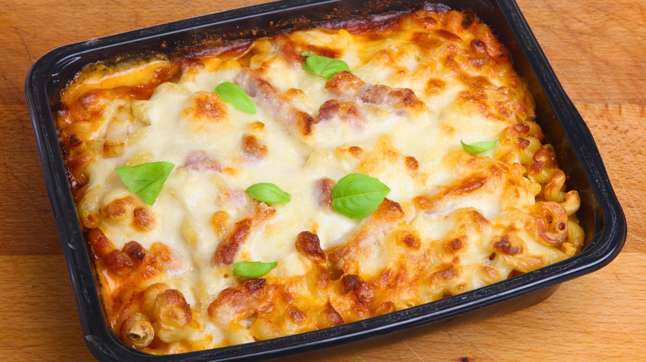 Pasta al forno con la zucca